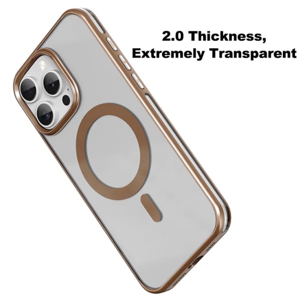 iPhone 16 Pro Max Mutural Airbag Anti-fall MagSafe Magnetisk Skal Grå