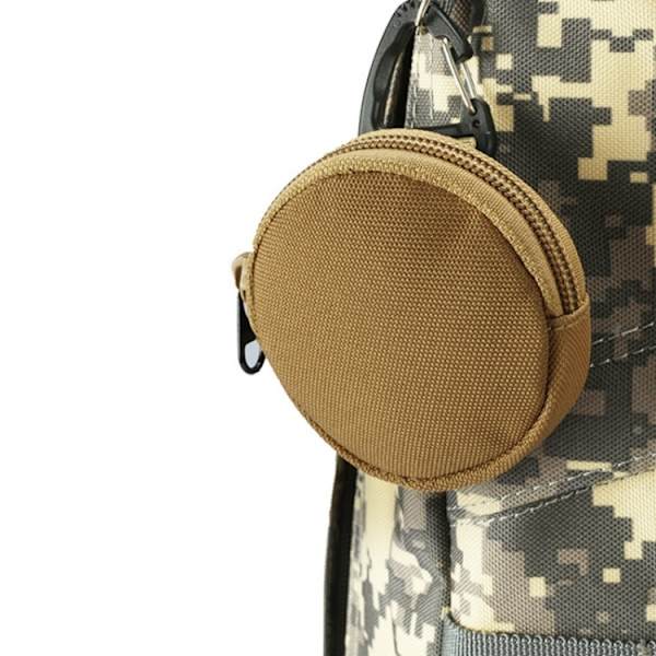 Camping Bärbar Förvaringsväska Triangel Spänne Väska Midjeväska Liten Plånbok ArmyGreen
