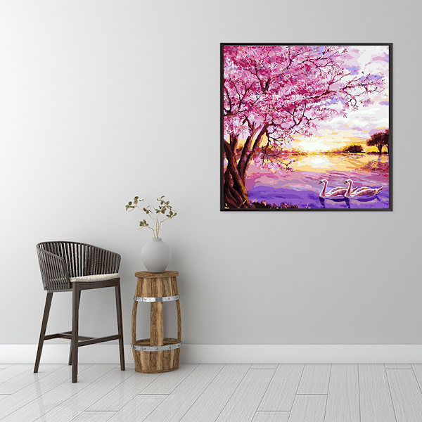 5D DIY Diamond painting - Skymning