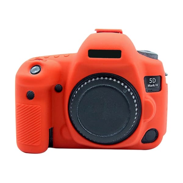 Mjukt silikonfodral för Canon EOS 5D Mark IV Röd