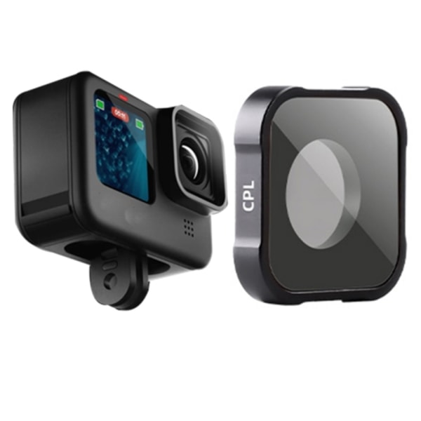CPL-filter Actionkameraobjektivfilter för GoPro Hero11 Black / Hero11 Black mini / HERO10 Black / HERO9 Black