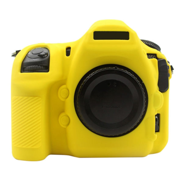 Mjukt silikonfodral för Nikon D850 Gul