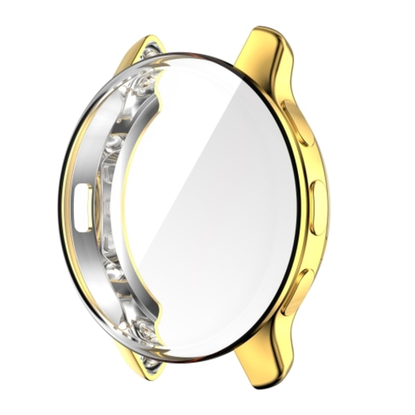 För Garmin Venu 2 Plus Full Coverage TPU galvanisering watch Gold