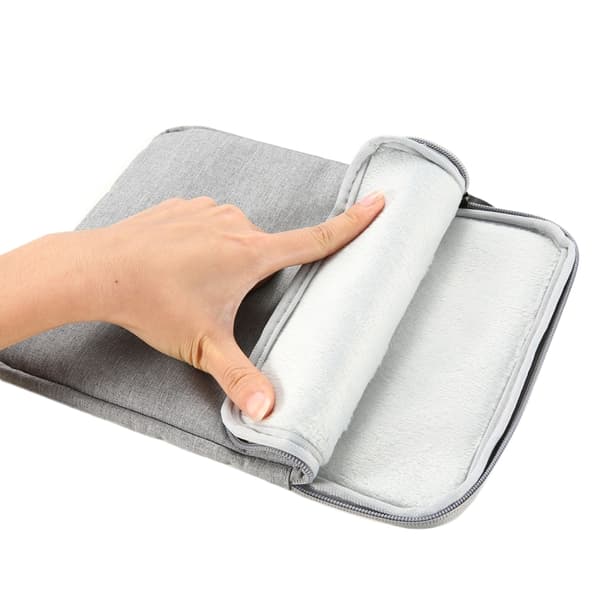 iPad mini 2024 / mini 6 Skal - Inner Förpackning Fodral i Läder Mörkgrå