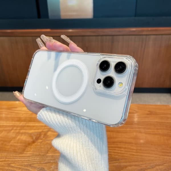 iPhone 16 Pro Max Klar Akryl TPU MagSafe Skal