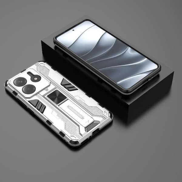 Redmi Note 14 5G Supersonic PC + TPU Mobilskal Vit