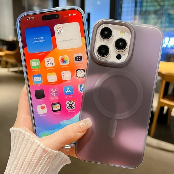 iPhone 17 Pro Skal Ink Gen2 Gradient MagSafe PC Hybrid TPU Blå