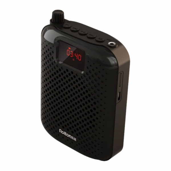 Rolton K500 Bluetooth-högtalare megafon röstförstärkare stödjer FM TF-inspelning (svart)