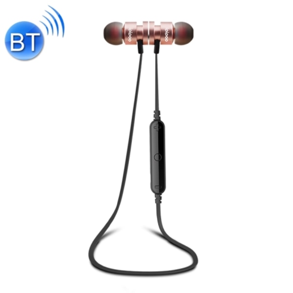 ipipoo iL93BL Magnetisk öronsnäcka Bluetooth-headset Rose guld