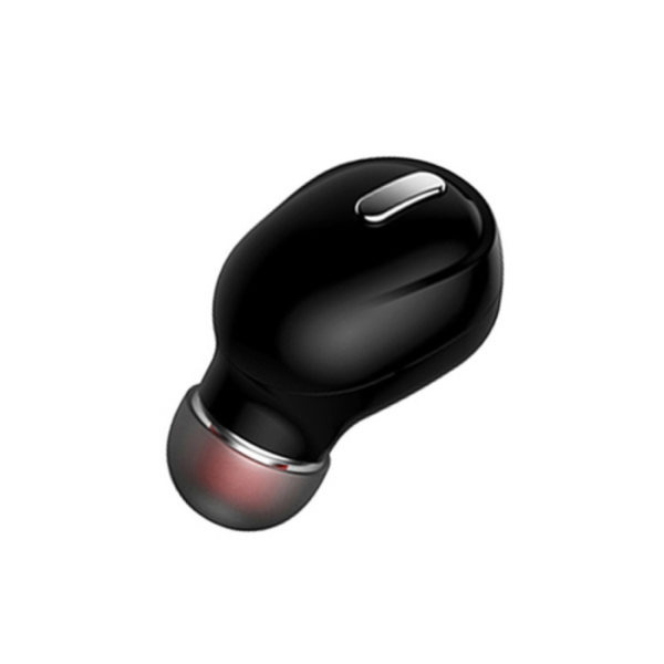 X9 Trådlös Bluetooth 5.0 Mini In-Ear Enkelsidig Hörlur Svart