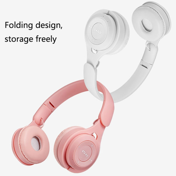 M6 Trådlöst Bluetooth-headset Fällbart Gaming Stereo-headset Med Mikrofon Grön
