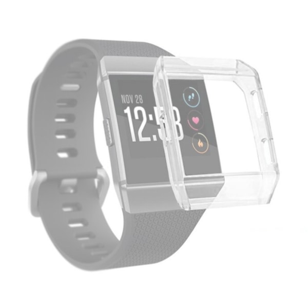 För Fitbit Ionic Full Coverage TPU Watch Case Transparent White