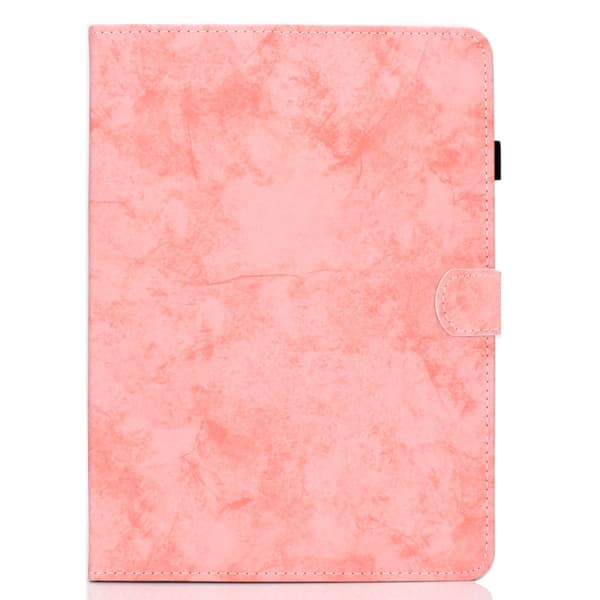 Samsung Galaxy Tab A9 / A11 Marble Style Smart Leather Case Rosa