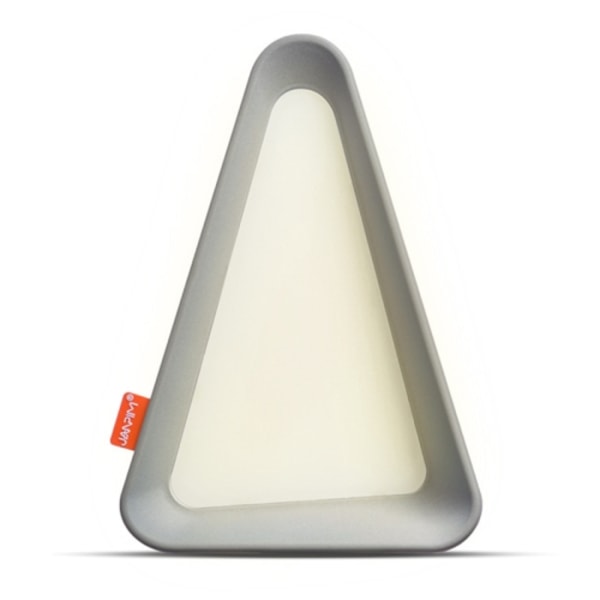 USB-laddningsbar vändbar lampa G-sensor LED-lampa (grå)