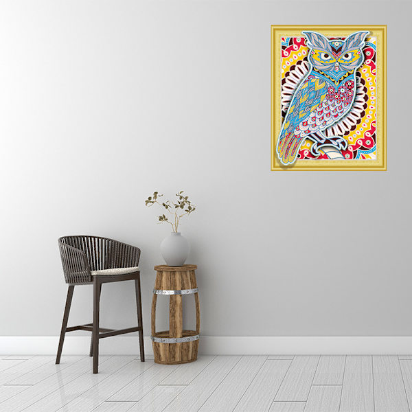 5D DIY Diamond painting - Uggla