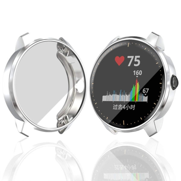 För Garmin Vivoactive 3 Music Version TPU case Silver