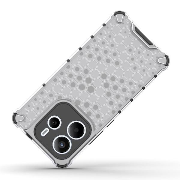 Redmi Note 14 5G - Honeycomb Stöttålig Mobilskal Blå