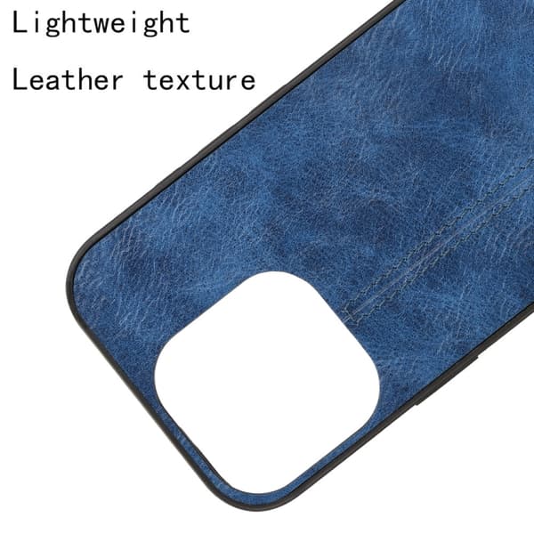 iPhone 16 Pro Max Cow Pattern Skal - Unik och Stilig Mobilfodral för iPhone 16 Pro Max Blå