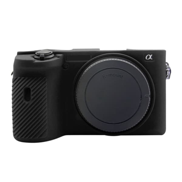 Mjukt silikonfodral för Sony A6600 / ILCE-6600 Svart