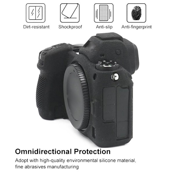 Mjukt silikonfodral för Nikon Z7 II Kamouflage