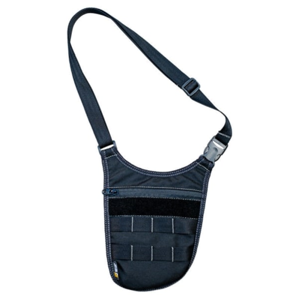 Armpit Invisible Shoulder Messenger Bag Personal Anti-theft Wallet Svart