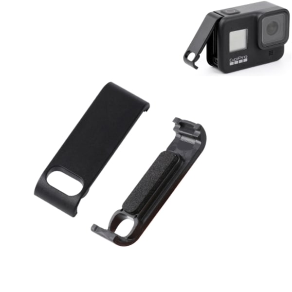 Sportskamera Uppladdningsbart Batteri Ersättningslock Sidolock för GoPro HERO8