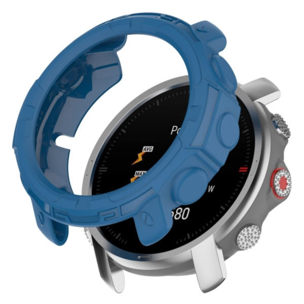 För Polar Grit X / Grit X Pro Universal Armor Protective Watch Case Dark Blue