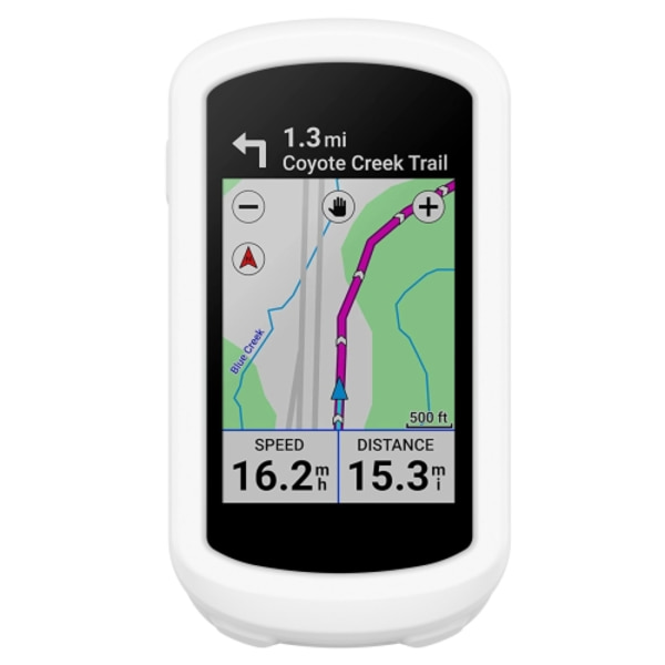 För Garmin Edge Explore 2 Stoppur Case White