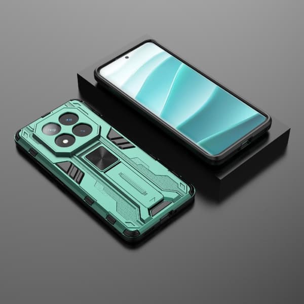 Redmi Note 14 Pro+ 5G Supersonic PC + TPU Mobilskal Grön