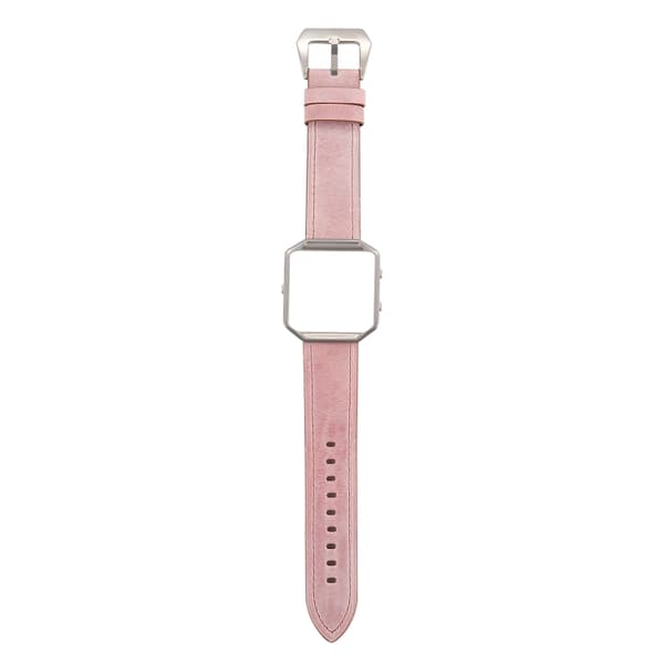 För Fitbit Blaze Fresh Style Leather Watch Band Pink