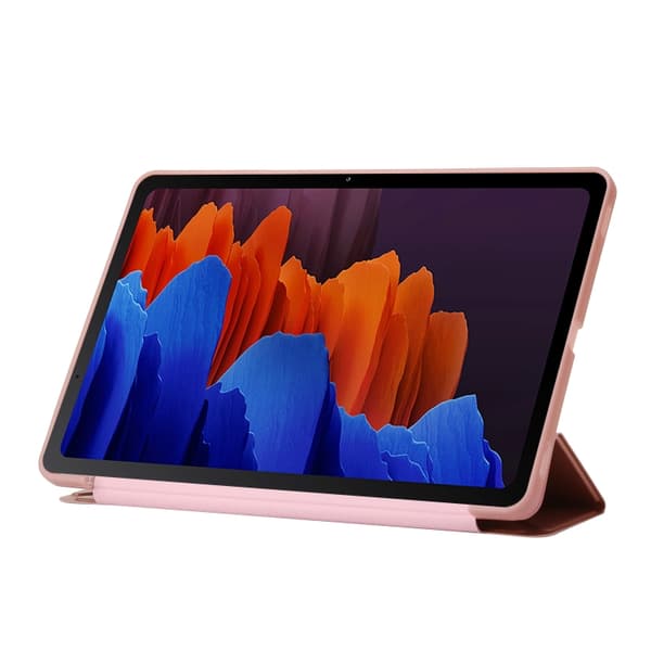 Samsung Galaxy Tab S8/S7 Silikonläderfodral Mörkgrön