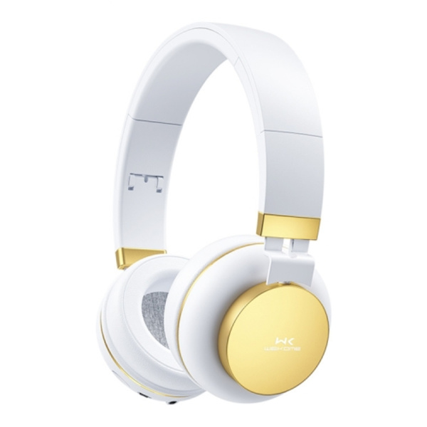 WK M10 Fällbart trådlöst Bluetooth-headset Vit