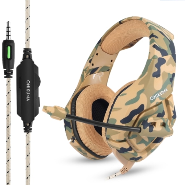 ONIKUMA K1 Djup bas brusreducerande spelheadset med mikrofon 3