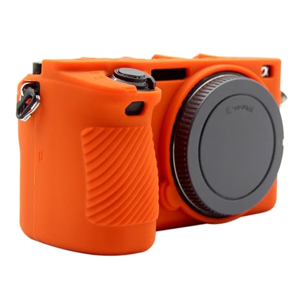 Mjukt silikonfodral för Sony ILCE-6500 Orange