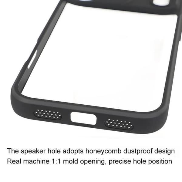 iPhone 18 Pro Max / iPhone 17 Pro Max Skal - Frostad TPU + Transparent PC