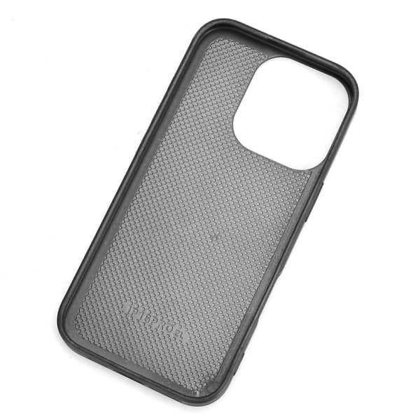 iPhone 16 Pro Max Skal Läder Fodral - Elegant och Skyddande Mobilskydd Blå