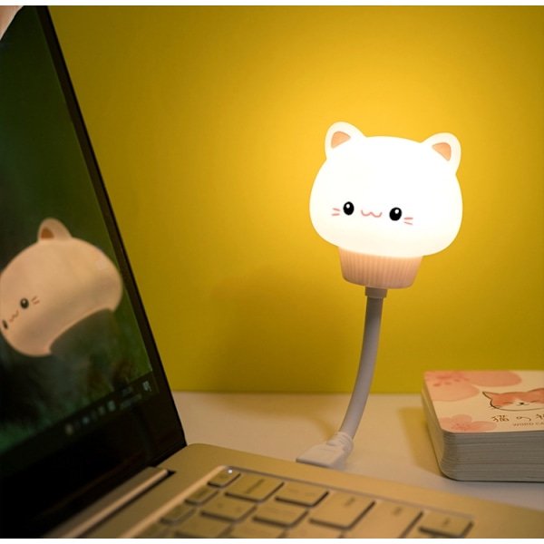 Cartoon USB Power Mini Nattlampa - Fjärrkontroll Version (Dinosaurie)