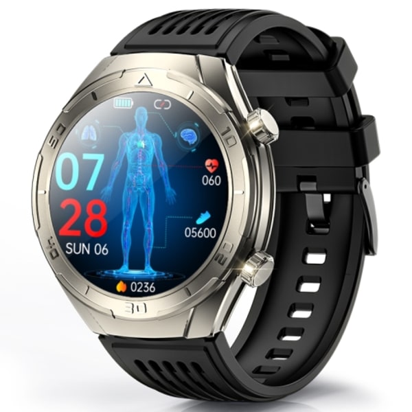 FD02 1,46 tums färgskärm Smart Watch Silver