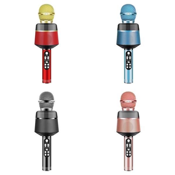 Q008 Trådlös Bluetooth Live Mikrofon (Svart)