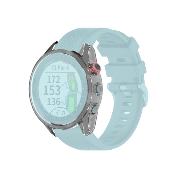 För Garmin Approach S62 Transparent TPU watch Transparent White