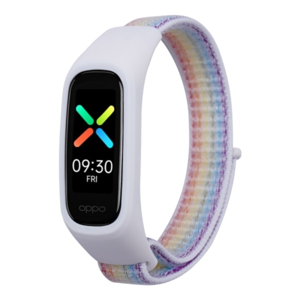 För OPPO Watch Nylon Watch Band Colorful