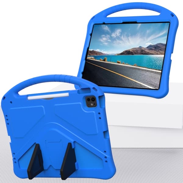 iPad Pro 13 2024 Skal i EVA med Stöd - Stöttålig Tablet Case Blå