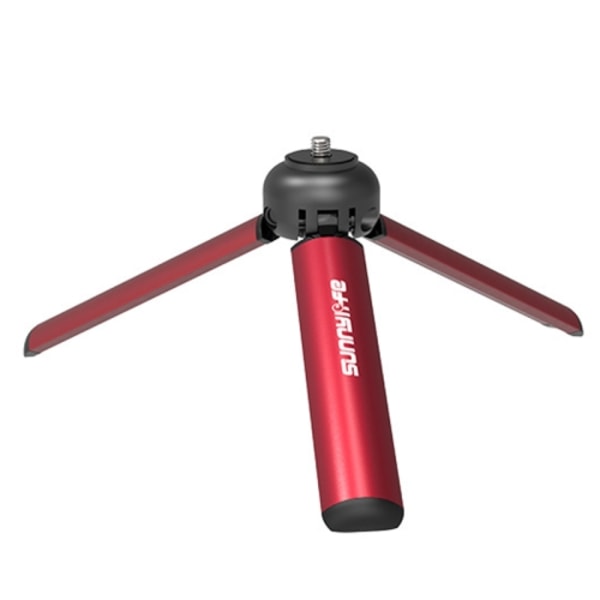 Sunnylife TY-Q9404 för GoPro11 / Insta360 X3 Pocket Desktop Tripod Stand Mini Edition Röd