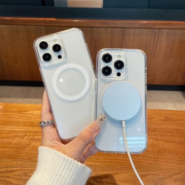 iPhone 18 Pro Max / iPhone 17 Pro Max Skal - Klar Akryl TPU med MagSafe