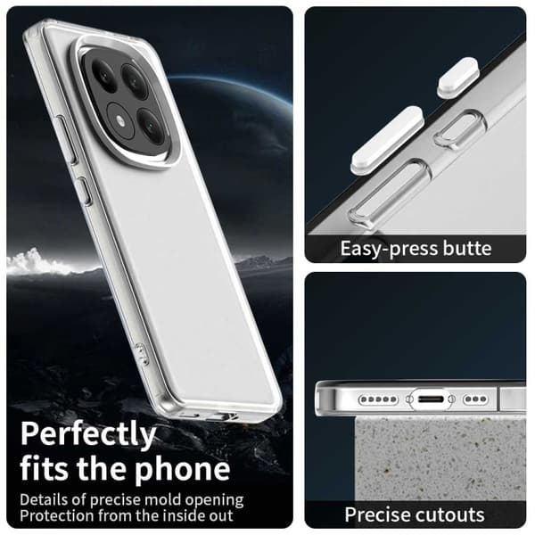 Redmi Note 14 Pro+ 5G - Candy PC Hybrid TPU Stöttåligt Mobilskal Vit
