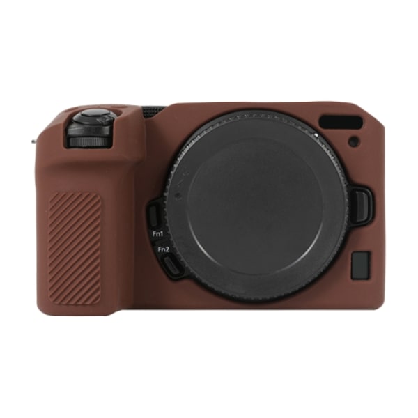 Mjukt silikonfodral med objektivskydd för Nikon Z 30 Kaffe