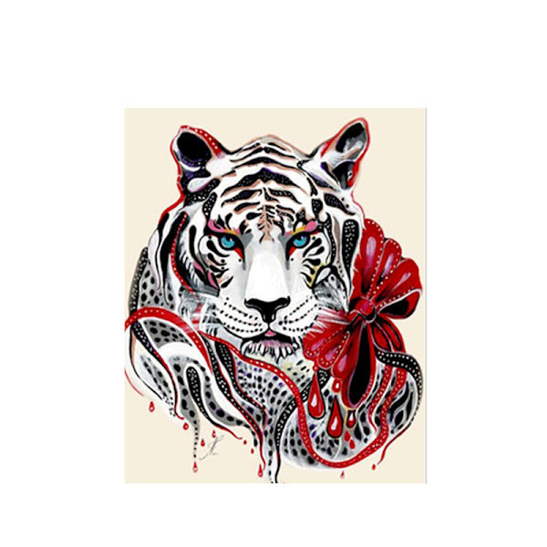 5D DIY Diamond painting - Tiger