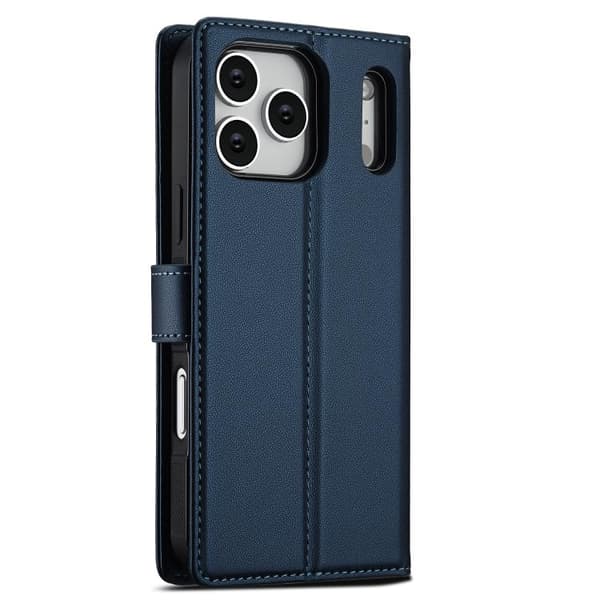 iPhone 18 Pro Max / iPhone 17 Pro Max Skal med Lanyard - LC.IMEEKE L2 Series Detachable Magsafe Blå