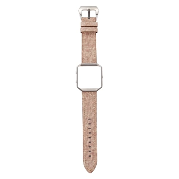 För Fitbit Blaze Cowboy Texture Watch Pink