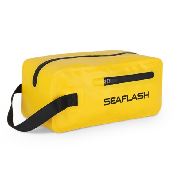 SEAFLASH 4L Vattentät Väska Torr och Våt Separation Simväska Strand Clutch Vattentät Förvaringsväska